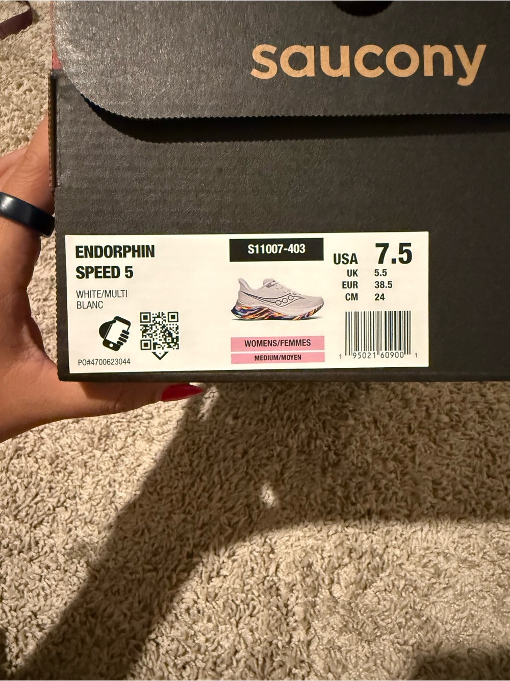 Endorphin Speed 5, Saucony Running Shoes - Picture 7 of 7